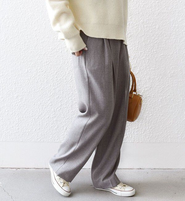 SHIPS any「SHIPS any: 〈洗濯機可能〉アイビー タック パンツ 2」|その他|