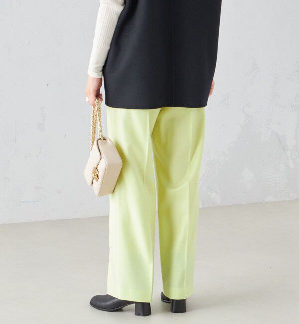 SHIPS for women「〈手洗い可能〉ワンタック ストレート パンツ ◇」|その他|