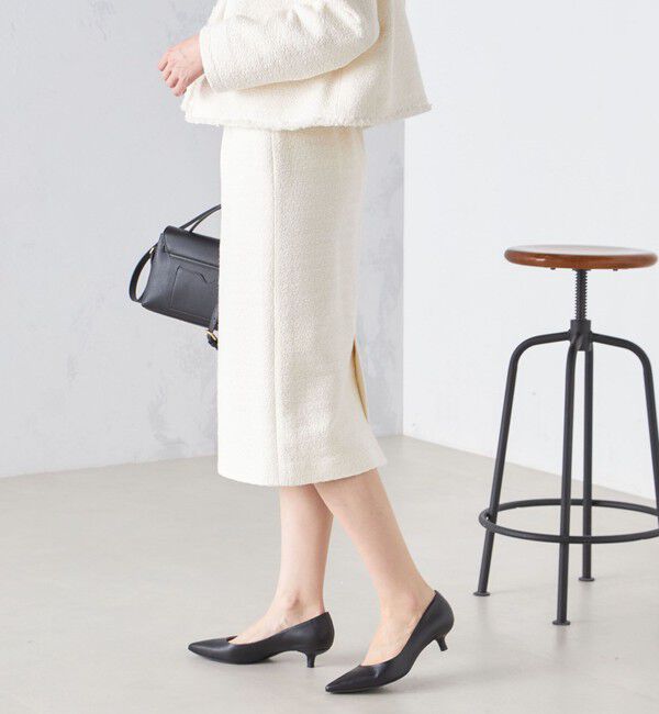 SHIPS for women「〈セレモニー対応可〉スラブ ツイード タイト スカート  24SS（セットアップ対応）◇」|スカート|