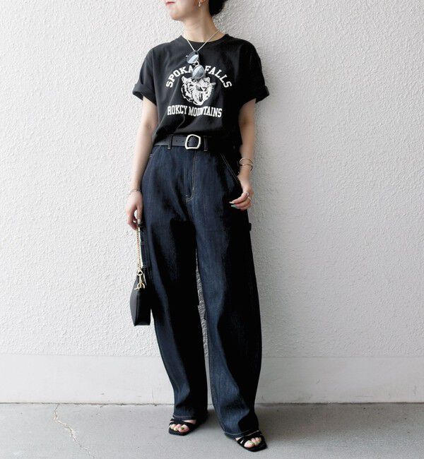 SHIPS any「SHIPS any:〈洗濯機可能〉コクーンペインター デニムパンツ［SHIPS any DENIM］」|デニム|