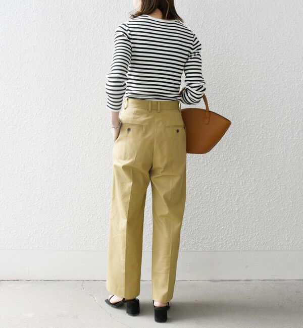 SHIPS any「SHIPS any:〈手洗い可能〉コットン クルーネック ベーシック リブ ニット」|ニット・セーター|