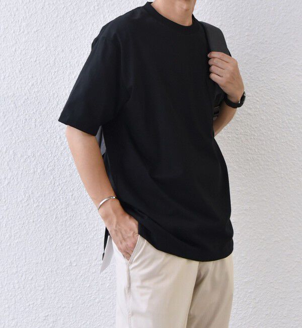 SHIPS any「SHIPS any:〈接触冷感/遮熱/UVカット機能等〉サマーファンクション ポケット Tシャツ 26SS◇」|Tシャツ・カットソー|