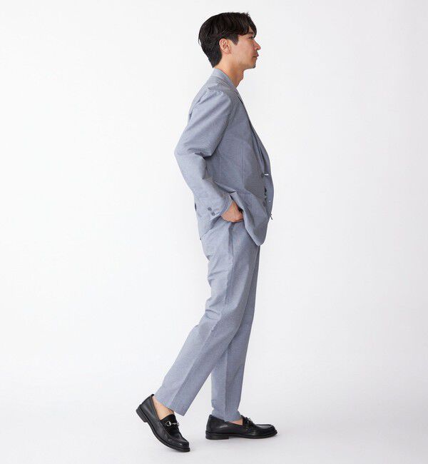 SHIPS「SHIPS:〈手洗い可能/セットアップ対応〉スーパーライト イージーパンツ」|スラックス|