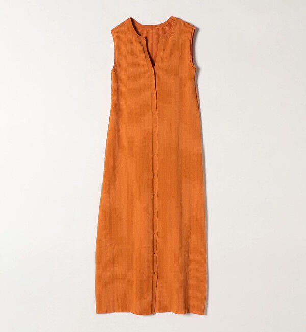 SHIPS any「SHIPS any:〈手洗い可能〉リブニット ロング ジレ ワンピース」|ワンピース|