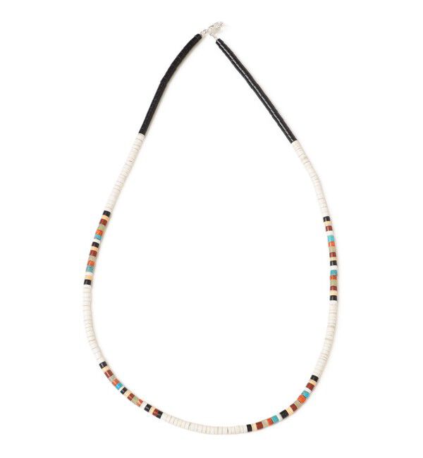 SHIPS for women「INDIAN JEWELRY:ヒーシー ビーズ ネックレス」|ネックレス|ホワイト