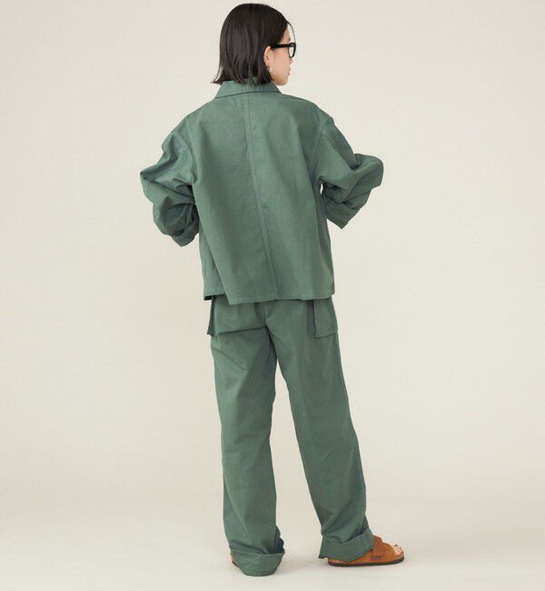 SHIPS for women「SHIPS NINE CASE:〈洗濯機可能〉ガーデン ジャケット ◇」|ミリタリージャケット|