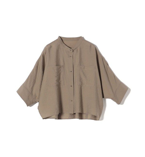 SHIPS for women「〈手洗い可能〉シルク混 シアー 羽織 シャツ」|シャツ・ブラウス|