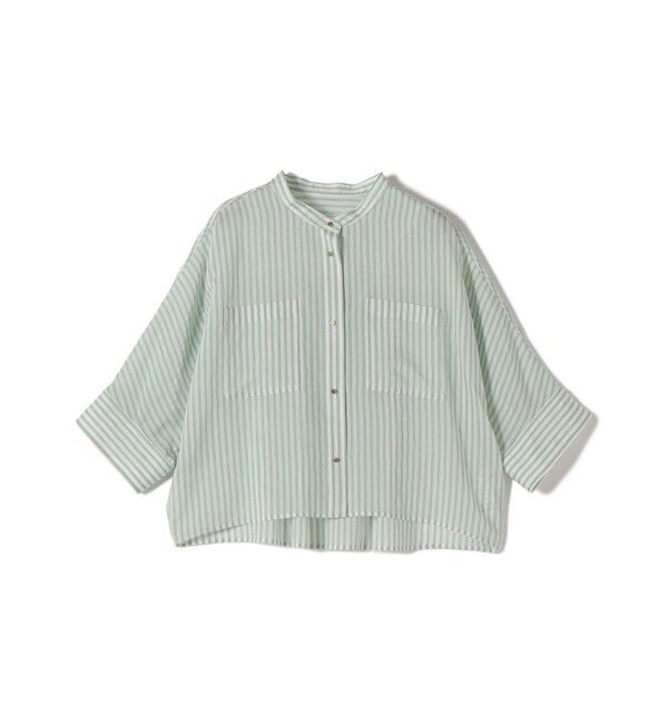 SHIPS for women「〈手洗い可能〉シルク混 シアー 羽織 シャツ」|シャツ・ブラウス|