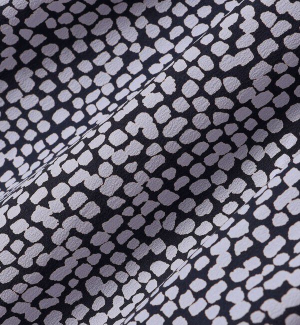 SHIPS for women「〈手洗い可能〉ネック ギャザー プリント ドルマン ブラウス」|シャツ・ブラウス|