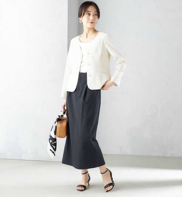 SHIPS for women「〈接触冷感/UVカット〉シャドー サッカー ジャケット（セットアップ対応）◇」|その他|