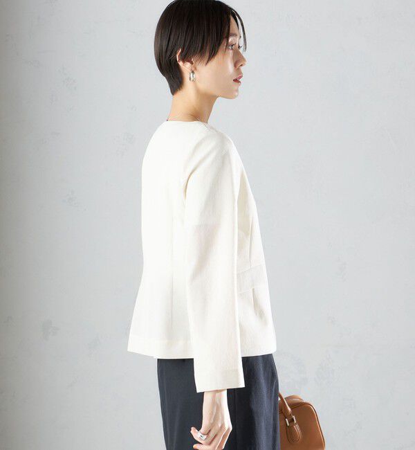 SHIPS for women「〈接触冷感/UVカット〉シャドー サッカー ジャケット（セットアップ対応）◇」|その他|