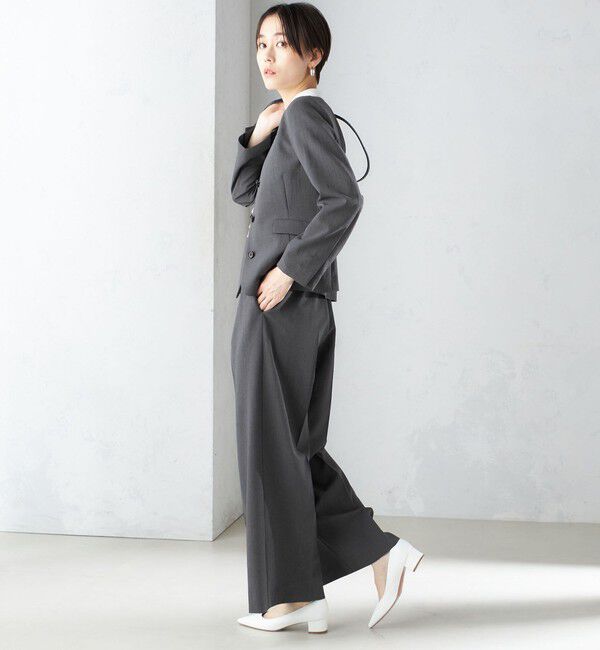 SHIPS for women「〈接触冷感/UVカット〉シャドー サッカー ジャケット（セットアップ対応）◇」|その他|