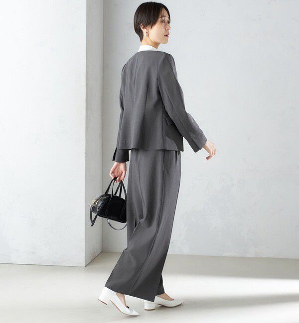 SHIPS for women「〈接触冷感/UVカット〉シャドー サッカー ジャケット（セットアップ対応）◇」|その他|