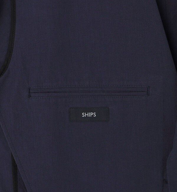 SHIPS「SHIPS: <セットアップ対応> コットンウール タイプライター ジャケット」|テーラードジャケット|