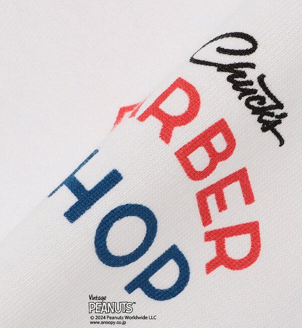 SHIPS any「SHIPS any: SNOOPY コラボ カルチャー グラフィック バック プリント Tシャツ◆」|Tシャツ・カットソー|