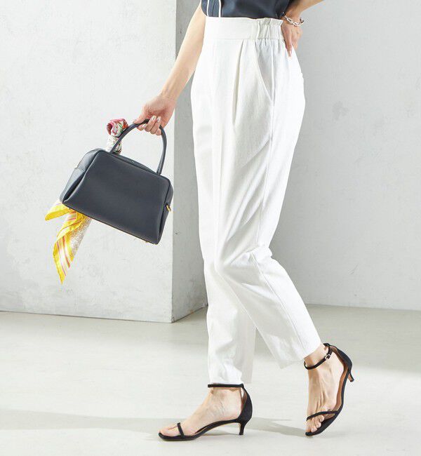 SHIPS for women「〈手洗い可能／UVカット〉ドライ オックス テーパード パンツ」|その他|