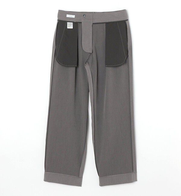 SHIPS any「SHIPS any: 〈洗濯機可能〉2タック ワイド エフェクト パンツ (スラックス)◇」|チノ|
