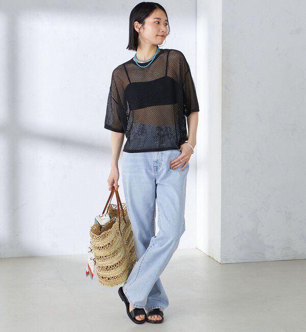 SHIPS for women「〈手洗い可能〉イタリアンパイル スイムウェア(ビキニ)」|ビキニ|