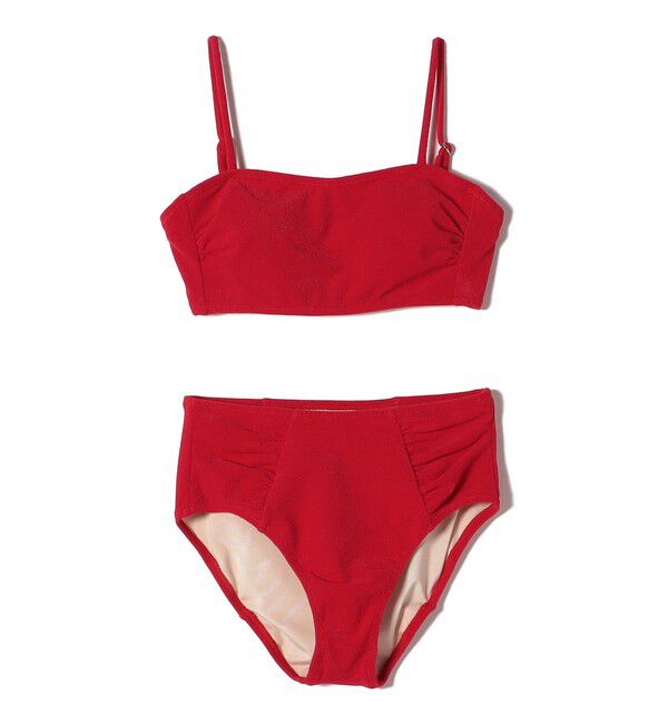 SHIPS for women「〈手洗い可能〉イタリアンパイル スイムウェア(ビキニ)」|ビキニ|