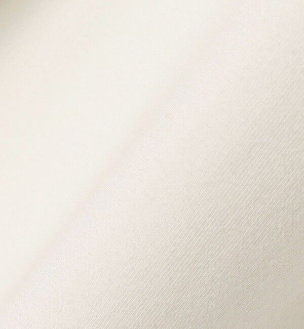 SHIPS any「《一部予約》【WEB限定】SHIPS any:〈洗濯機可能〉インレイ コクーン ショートスリーブ プルオーバー」|Tシャツ・カットソー|