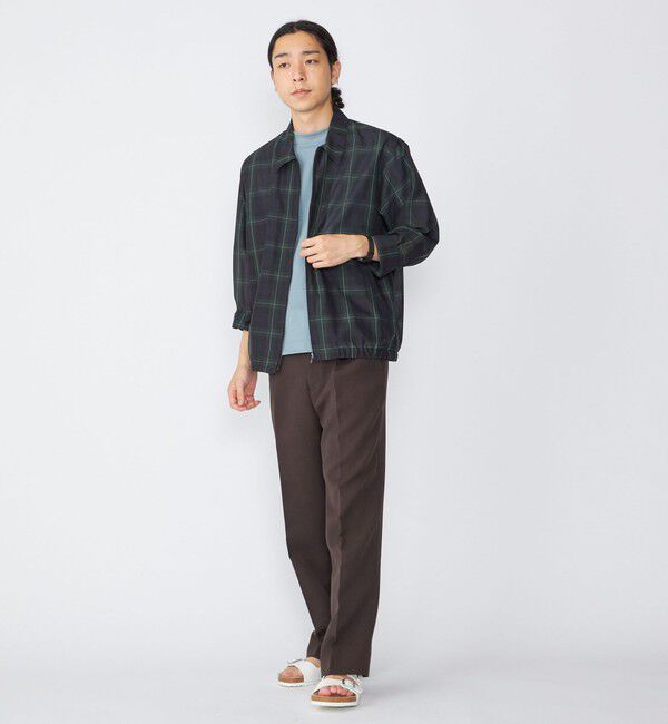 SHIPS「SHIPS:〈洗濯機可能〉ローン シャツ ジップ ブルゾン」|ブルゾン・スタジャン|