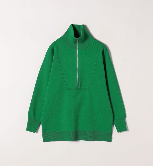 SHIPS any「SHIPS any:〈手洗い可能〉ハーフ ジップ ハイネック プルオーバー」|ニット・セーター|