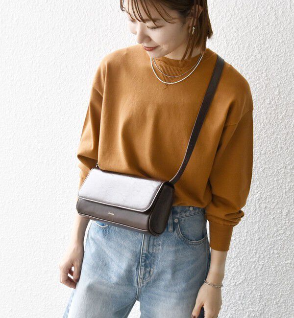 SHIPS any「SHIPS any:〈手洗い可能〉スウェットライク ニット プルオーバー」|ニット・セーター|