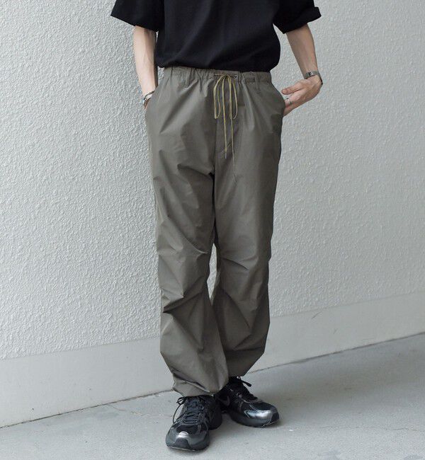 SHIPS any「SHIPS any: 〈洗濯機可能〉カラーミックスコード トラックパンツ ［a-nylon］(セットアップ対応)◇」|チノ|