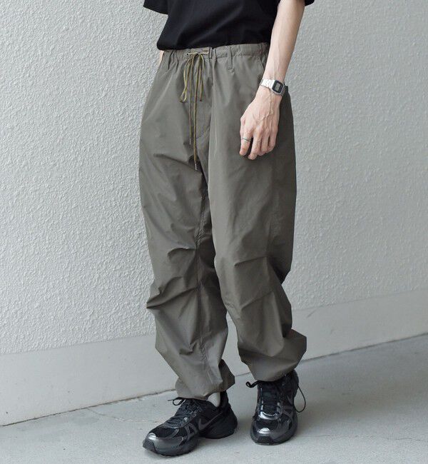 SHIPS any「SHIPS any: 〈洗濯機可能〉カラーミックスコード トラックパンツ ［a-nylon］(セットアップ対応)◇」|チノ|