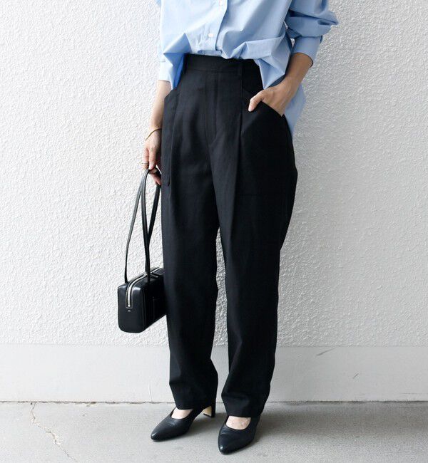 SHIPS any「SHIPS any:〈洗濯機可能〉コクーン ワーク カーゴ パンツ」|カーゴ|