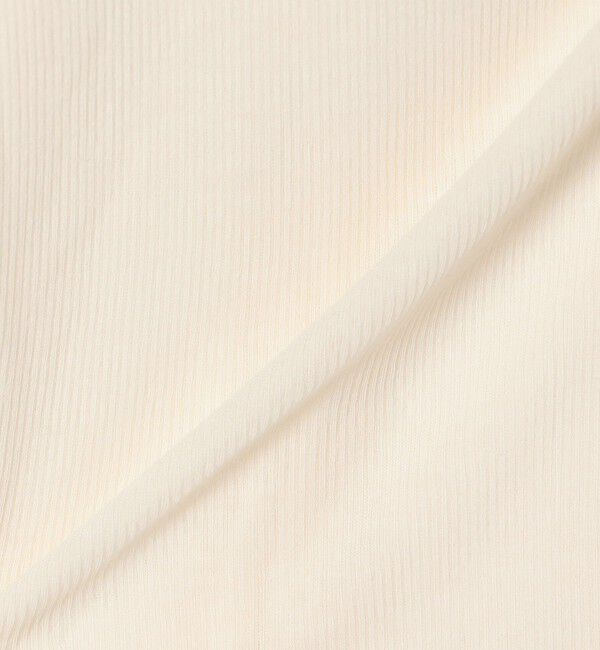 SHIPS for women「〈手洗い可能〉シアー ストレッチ クルーネック プルオーバー」|Tシャツ・カットソー|