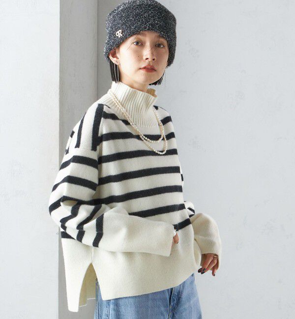 SHIPS for women「perah:ラメ ニット キャップ」|ニット帽|