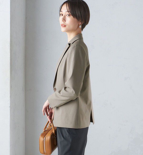 SHIPS for women「〈手洗い可能〉ツイル ストレッチ テーラード ジャケット（セットアップ対応）」|テーラードジャケット|