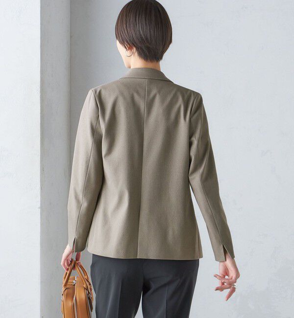 SHIPS for women「〈手洗い可能〉ツイル ストレッチ テーラード ジャケット（セットアップ対応）」|テーラードジャケット|