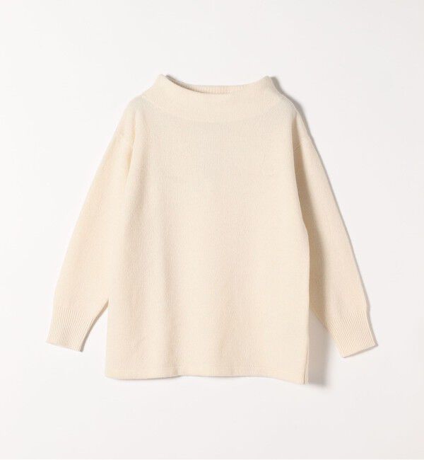 quaranciel「quaranciel:〈手洗い可能〉AQUA カシミヤ ブレンド オフショルダー ニット」|ニット・セーター|