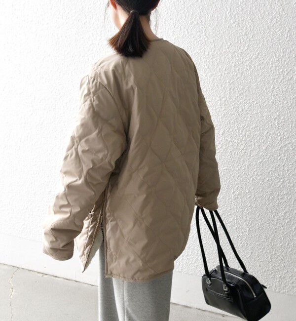 SHIPS any「【SHIPS any別注】TAION:〈手洗い可能〉ダウン ボア リバーシブル ジャケット」|ダウン|