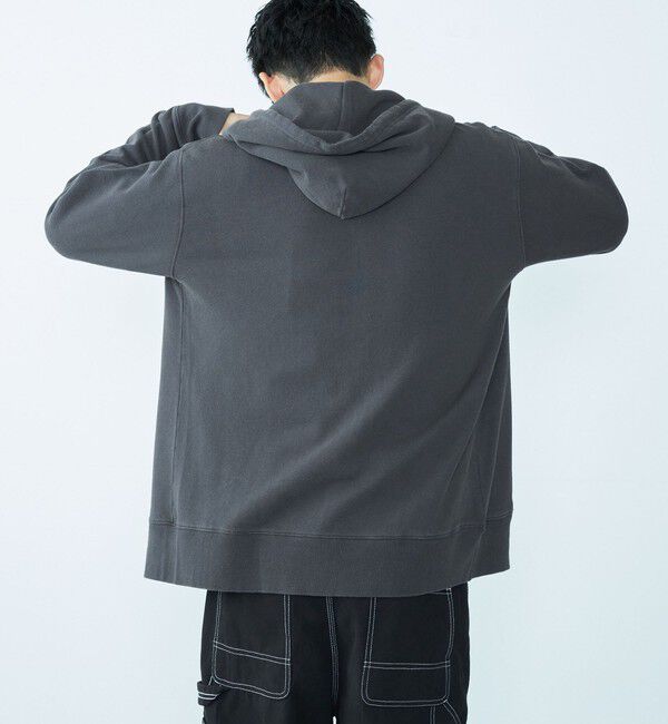 SHIPS「City Ambient Products: ロゴ エンブロイダリー ジップ パーカー」|パーカー|