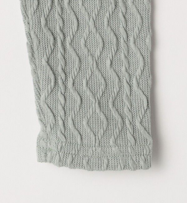 SHIPS KIDS「SHIPS KIDS:80～90cm / ケーブル パターン レギンス」|レギンス・スパッツ|