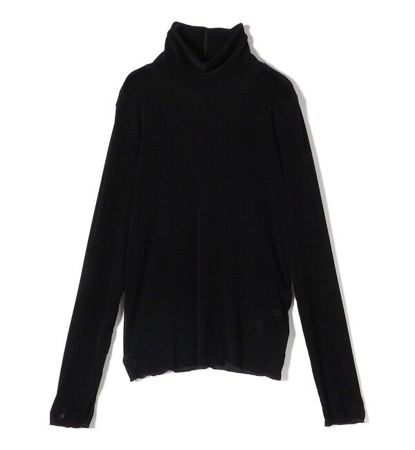 SHIPS for women「〈手洗い可能〉フロッキ― チュール タートルネック」|Tシャツ・カットソー|