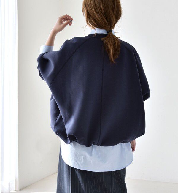 quaranciel「quaranciel:〈洗濯機可能〉ポンチ ドロスト ルーズ プルオーバー」|スウェット・ジャージ|