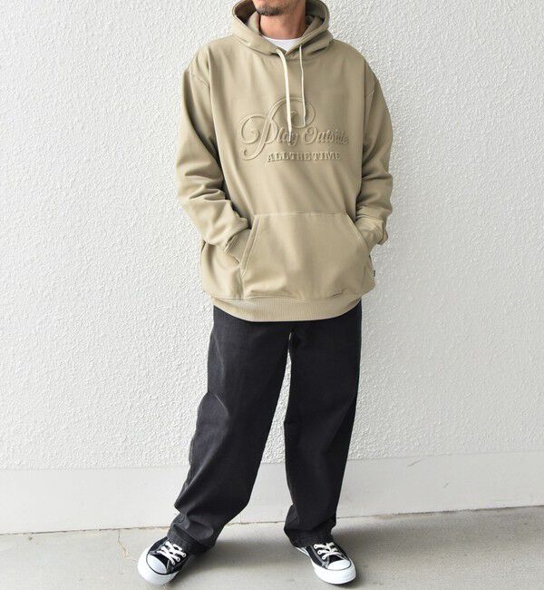 SHIPS any「SHIPS any: 〈洗濯機可能〉エンボスプリント ロゴ ウォーム プルオーバー パーカー◇」|パーカー|