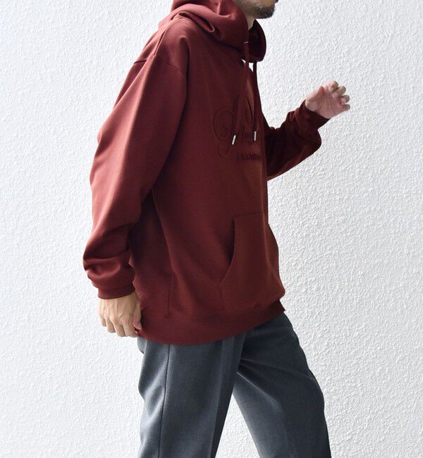 SHIPS any「SHIPS any: 〈洗濯機可能〉エンボスプリント ロゴ ウォーム プルオーバー パーカー◇」|パーカー|