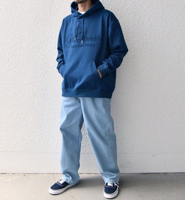 SHIPS any「SHIPS any: 〈洗濯機可能〉エンボスプリント ロゴ ウォーム プルオーバー パーカー◇」|パーカー|