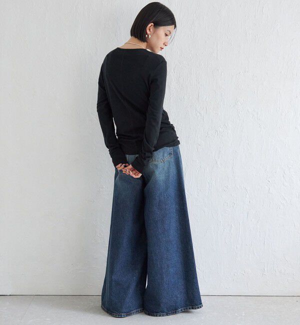 SHIPS for women「Wai＋:〈手洗い可能〉オーガニックコットン カットソー」|Tシャツ・カットソー|