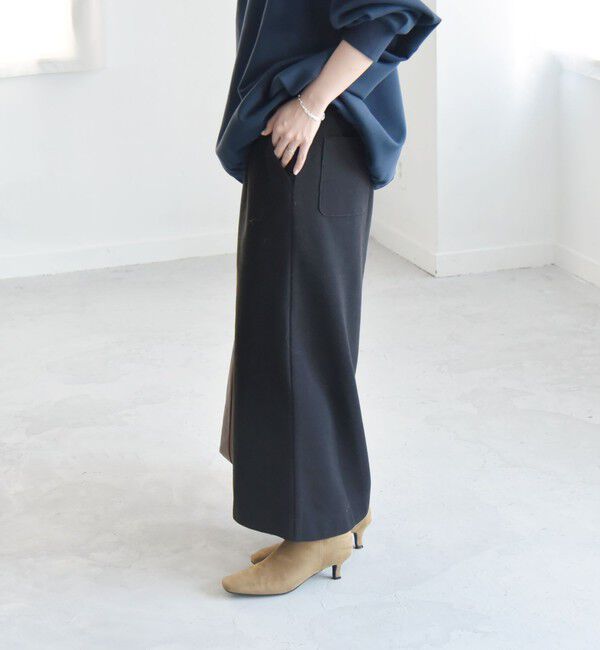 quaranciel「quaranciel: エア ニードル ナロー タイト スカート（セットアップ対応）」|スカート|