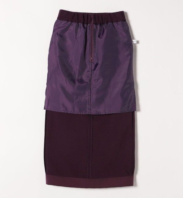 quaranciel「quaranciel: エア ニードル ナロー タイト スカート（セットアップ対応）」|スカート|