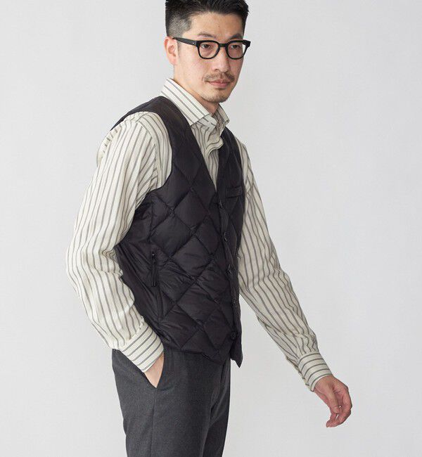 SHIPS「【SHIPS別注】TAION:〈手洗い可能〉パッカブル インナーダウン ジレ (ベスト)」|ダウンベスト・ベスト|