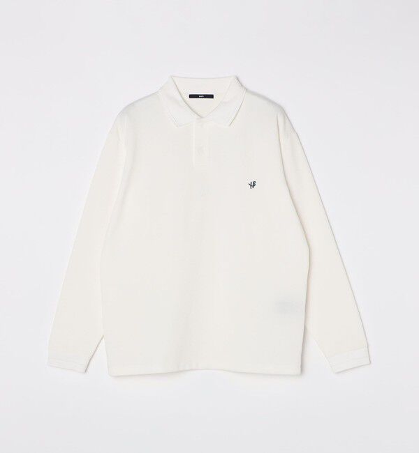 SHIPS「【WEB限定】SHIPS:〈抗菌・防臭〉ワンポイント ロゴ バーズアイ ロングスリーブ ポロシャツ」|ポロシャツ|