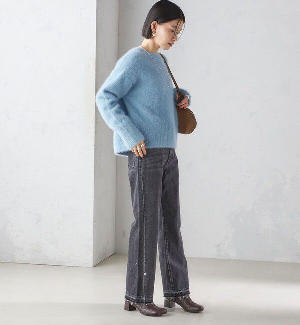 SHIPS for women「〈手洗い可能〉FOX クルーネック プルオーバー」|ニット・セーター|