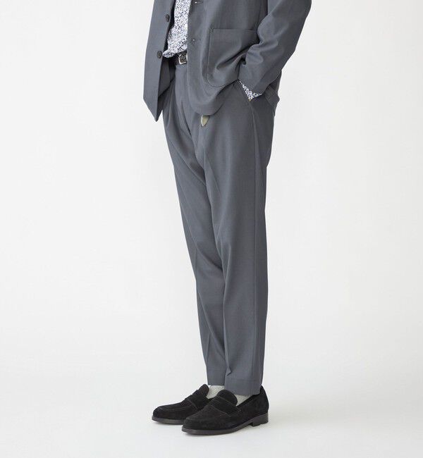 SHIPS「【WEB限定】SHIPS: カルゼ ストレッチ セットアップ (ジャケット＋イージーパンツ)」|スーツ|